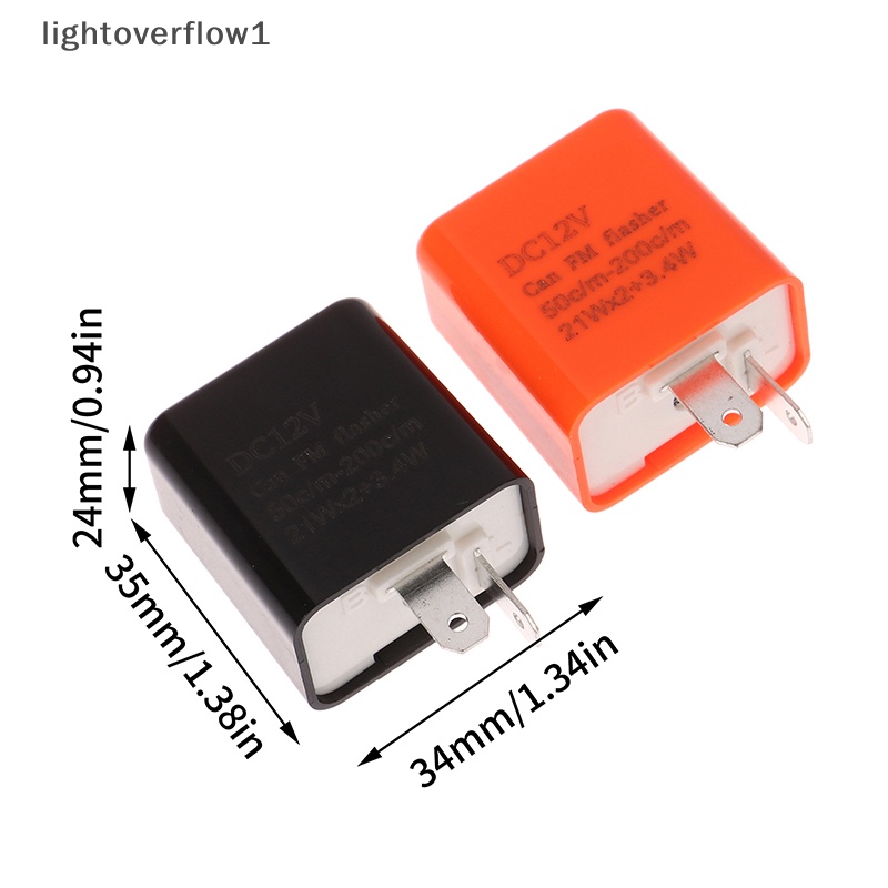 Rơ Le Đèn led 2 pin 12v Có Thể Điều Chỉnh Độ Sáng Cho Xe Máy