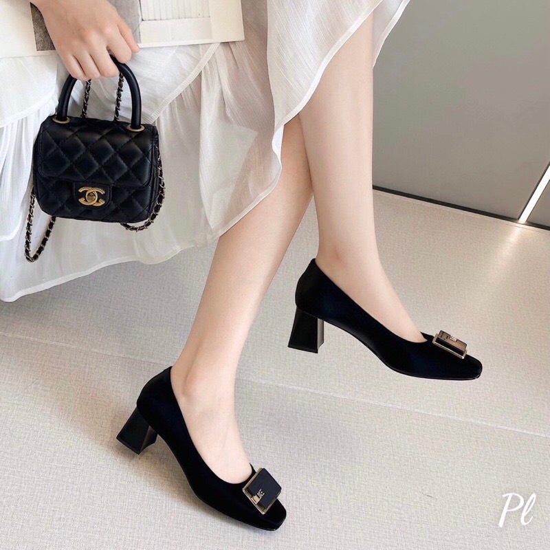 Giày cao gót nữ hàng cao cấp hãng Qbel CGV05 ANN_Official