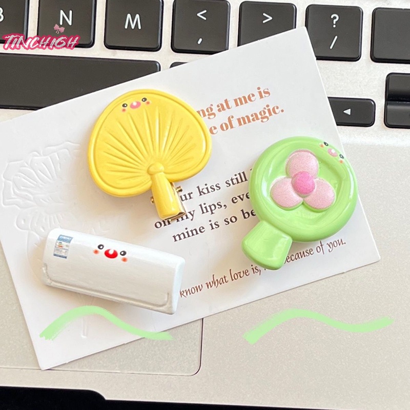 Kẹp Tóc Mái Hình Hoạt Hình Dễ Thương Ngọt Ngào Thời Trang Mùa Hè Cho Nữ