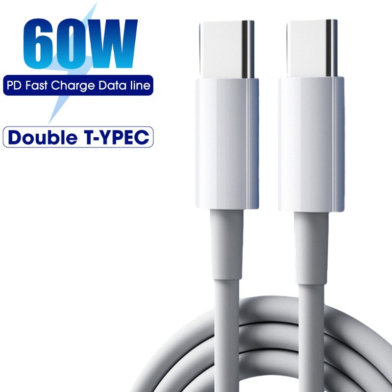 Dây Cáp Sạc Nhanh 0.25m / 1m / 1.5m / 2m pd 60w 6a Chất Lượng Cao