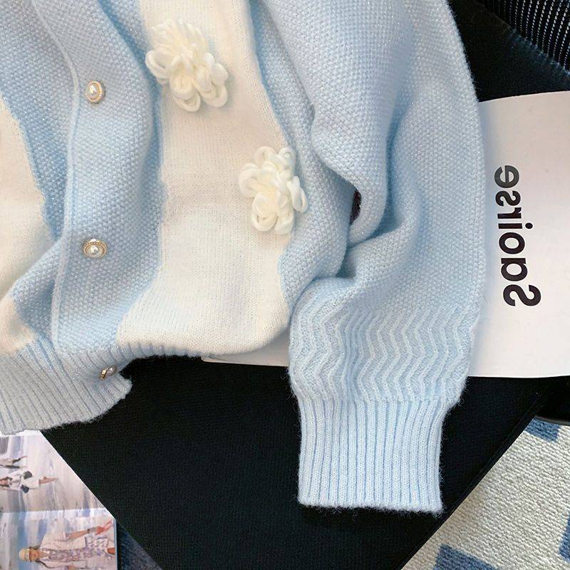 DannieWan Áo Len áo khoác cardigan áo cardigan Thời trang hàn quốc WMY2390O1O 37Z230911