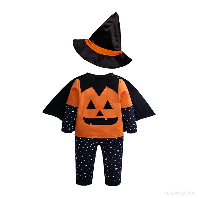 Bộ 4 Món Đồ Hóa Trang Quả Bí Ngô Kiểu halloween Xinh Xắn Cho Bé