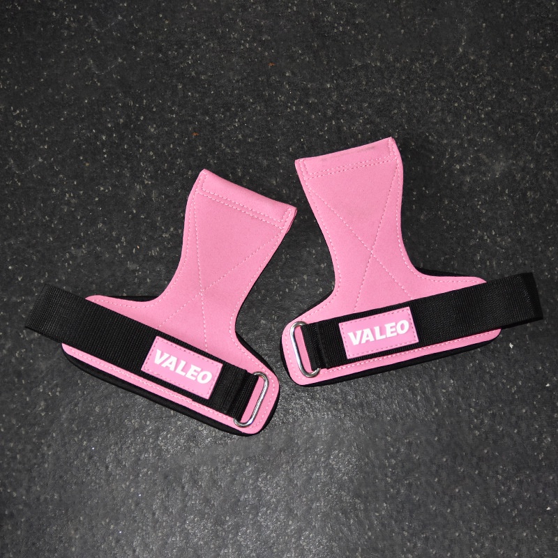 Găng Tay Gym Nữ Trợ Lực VALEO Tập Gym Dây Kéo Lưng Lifting Straps Deadlift Tập Tạ Tập Xà Hàng Chính Hãng