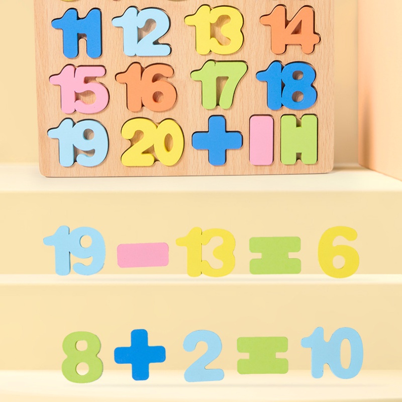 Jigsaw Bộ Đồ Chơi Xếp Hình Giáo Dục Sớm Cho Bé montessori