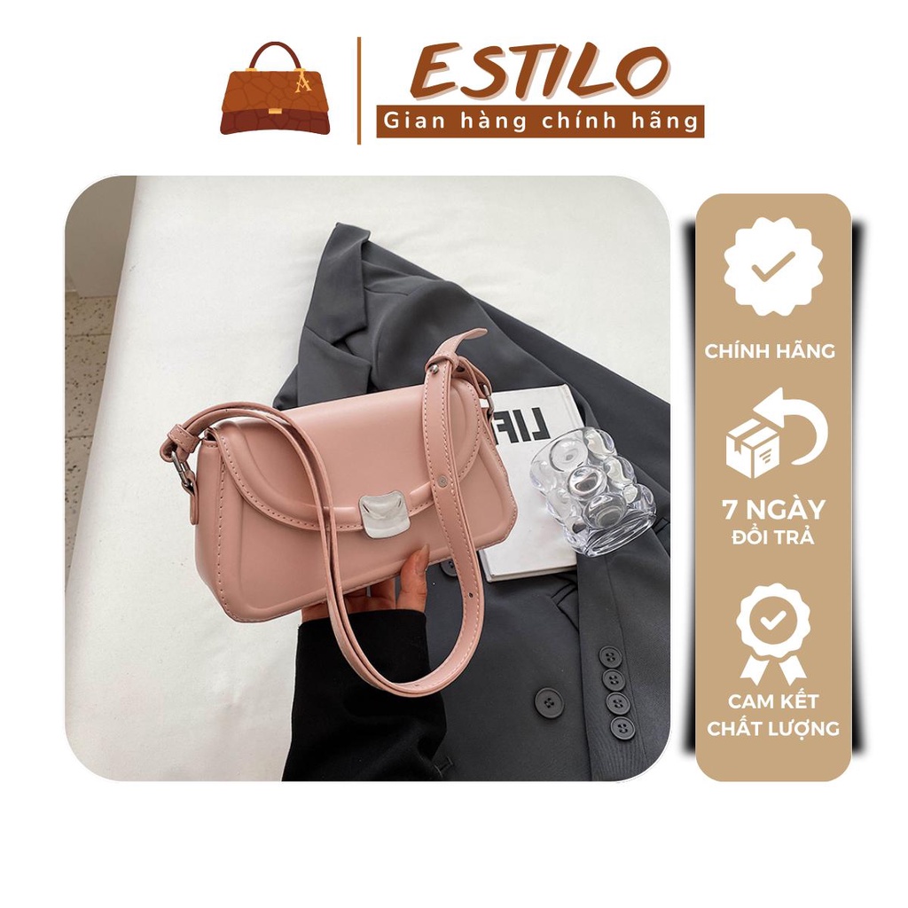 Túi xách nữ đeo chéo, đeo vai ESTILO size 22cm HA386