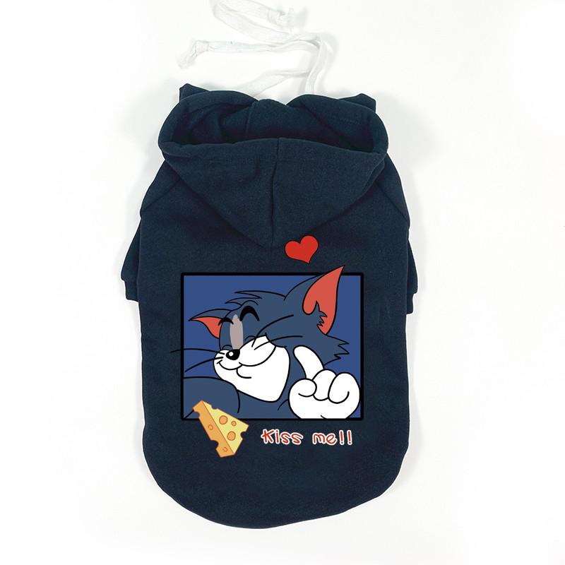 Áo hoodie Giữ Ấm Dây Rút Cho Thú Cưng  xs-Xl