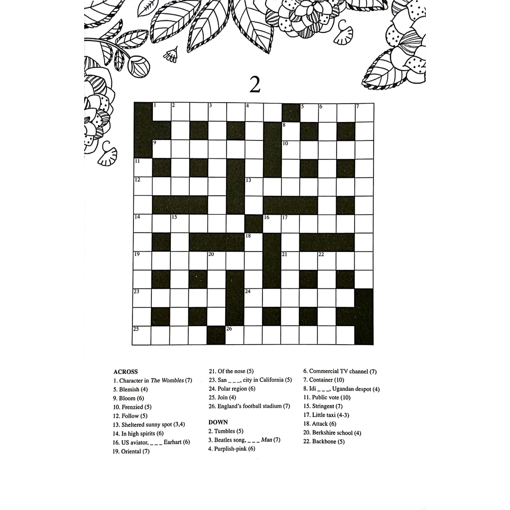 Sách Crossword Puzzles