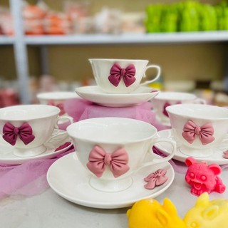 Cốc nơ siêu xinh dễ thương