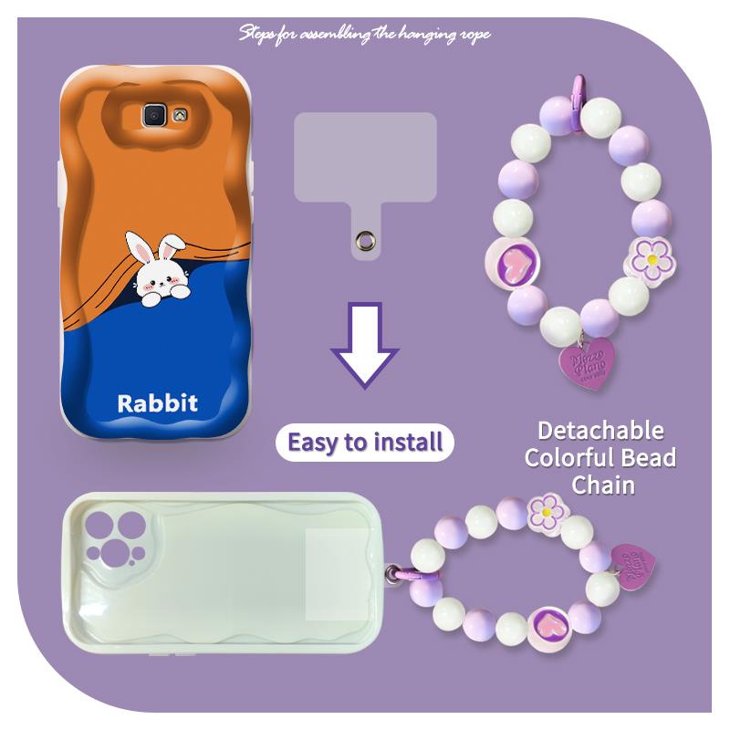 Texture youth Phone Case For Samsung Galaxy J7 Prime/2/2018/ON7 2016/G610F Waterproof lovely Girl bracelet