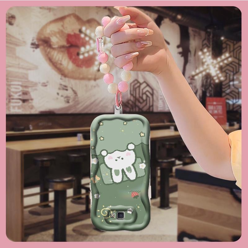 Texture youth Phone Case For Samsung Galaxy J7 Prime/2/2018/ON7 2016/G610F Waterproof lovely Girl bracelet