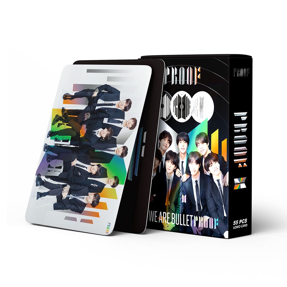 Set 55 Tấm Ảnh Lomo Card Nhóm Nhạc BTS