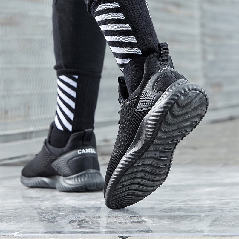 Giày Sneaker Chạy Bộ Siêu Nhẹ Thoáng Khí camel Mỹ Cho Nam