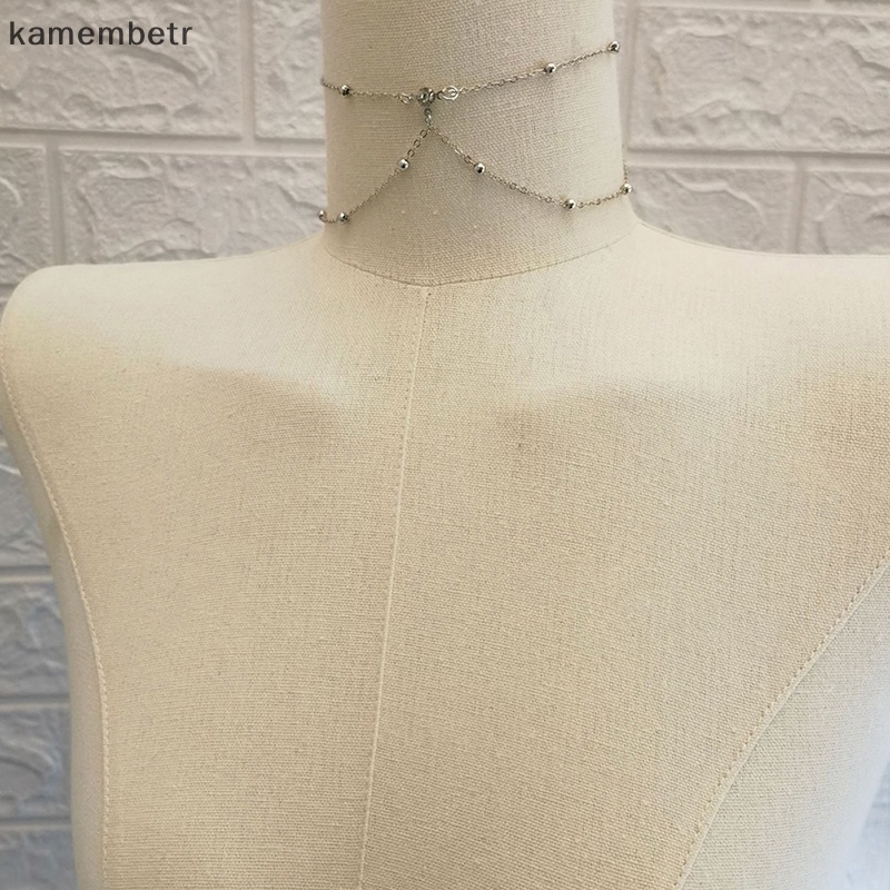 Kam Dây Xích Đeo Cơ Thể Bằng Kim Loại Đính Pha Lê Quyến Rũ Thời Trang Cho Nữ