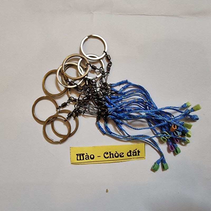 Dây xích chân chim đơn Chích chòe, Chào Mào, Cu gáy, Khuyên, Họa mi chất liệu dù siêu bền có vòng đeo KABOS