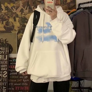 Áo hoodie Mùa Đông Phong Cách hip hop Đường Phố Cho Nam Cỡ Lớn m-8xl