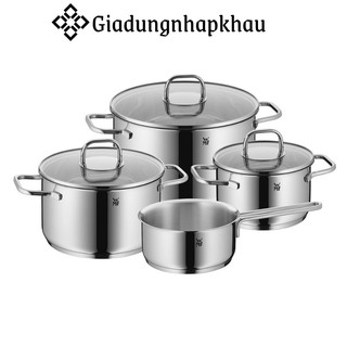 Bộ nồi đức wmf inspiration, bộ nồi bếp từ 4 món, vung kính, nhập đức, giadungnhapkhau19