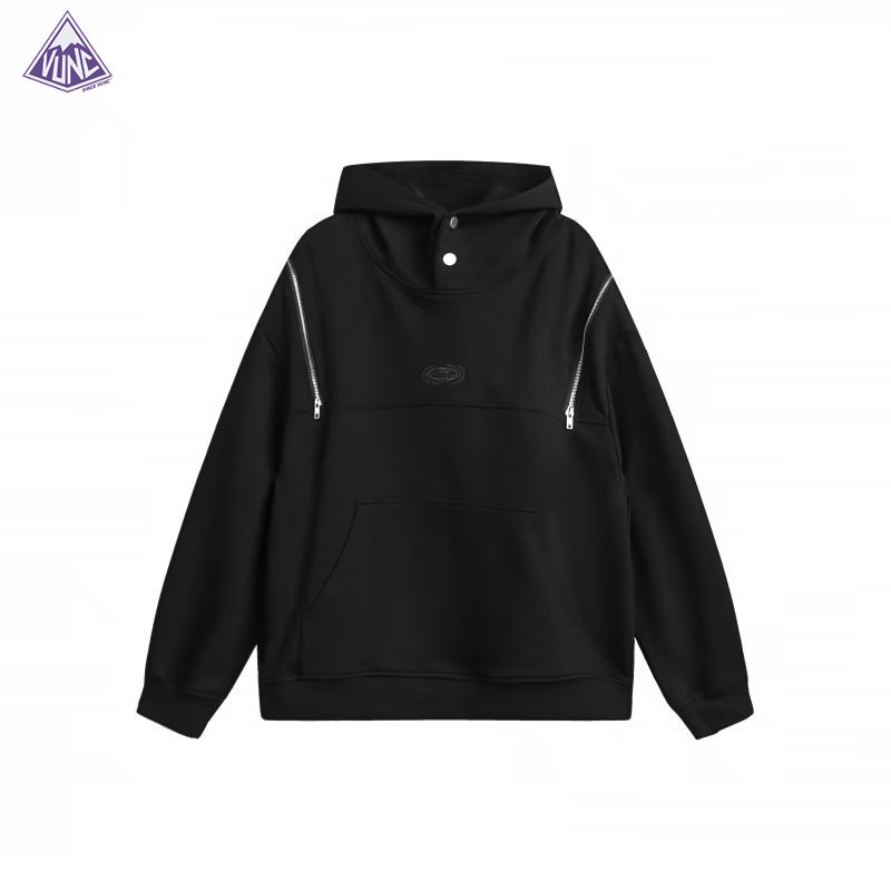 Vunc Áo Hoodie Dáng Rộng Phong Cách Đường Phố Mỹ Thời Trang Cho Nam