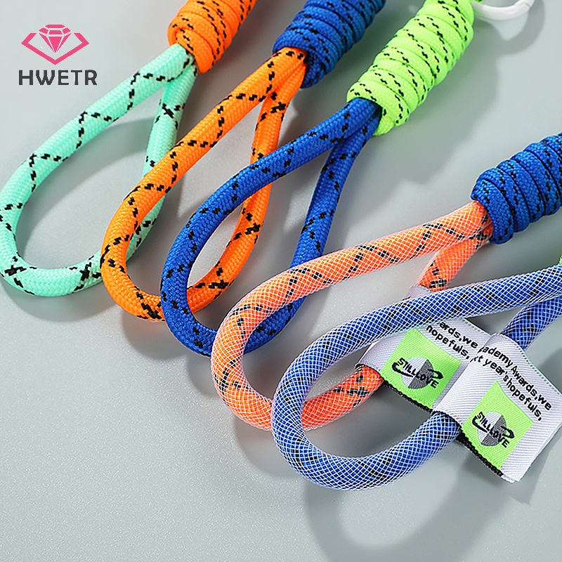 Dây Lưới Màu Huỳnh Quang Treo Túi Xách / Móc Khóa Mới