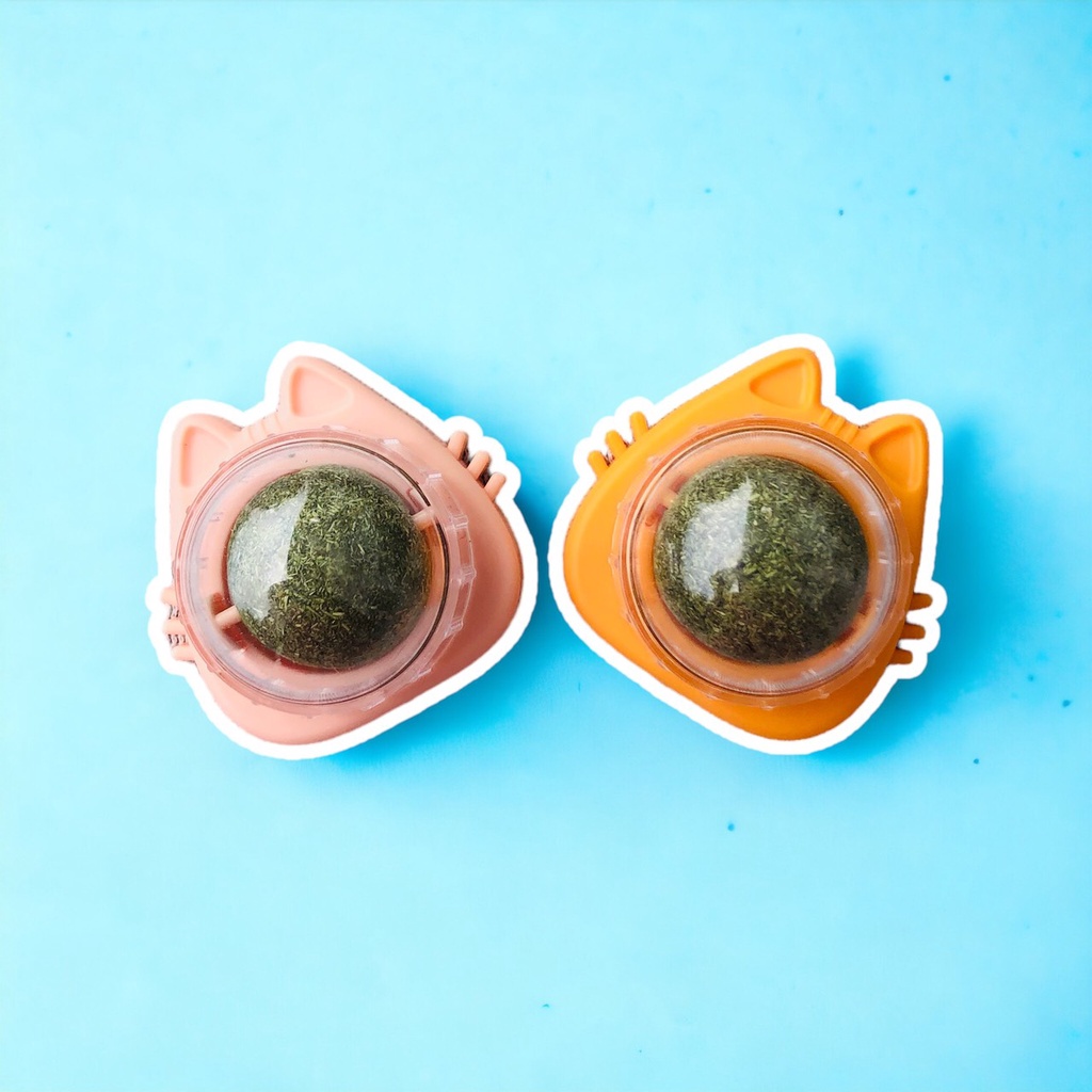 CATNIP - Viên Cỏ Bạc Hà Cho Mèo Gắn Tường Giảm Stress - Hỗ Trợ Tiêu Hóa - Tiêu Búi Lông - Cân Bằng Dinh Dưỡng Cho Mèo