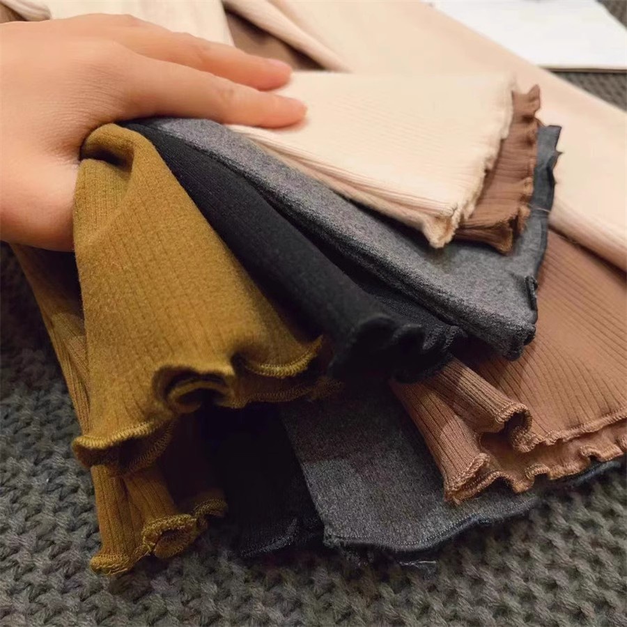 Quần Ống Loe Màu Trơn Dễ Thương Phong Cách Hàn Quốc Thời Trang Thu Đông Dành Cho Bạn Gái  Hàng Có Sẵn