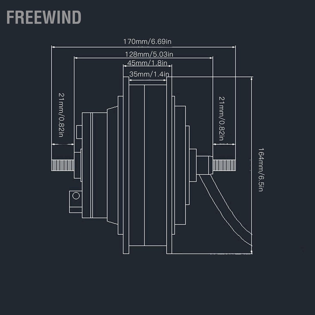 Động cơ trung tâm bánh xe 10in 36V‑60V 500W đến 1200W 75KM/H Phanh trống cho đạp điện Xe máy tay ga