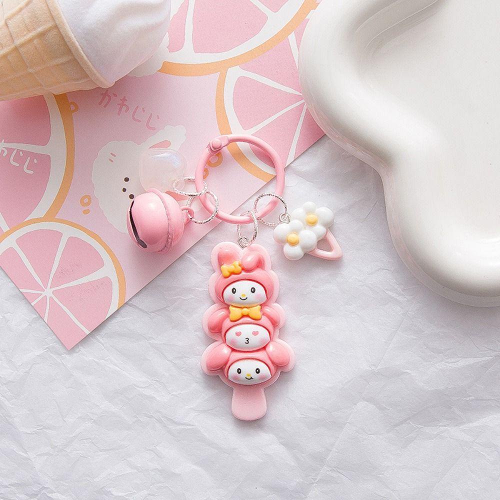 Shanhai my melody Móc Khóa Hoạt Hình diy Cho Điện Thoại / Móc Khóa Hình Kem kuromi melody cinnamoroll
