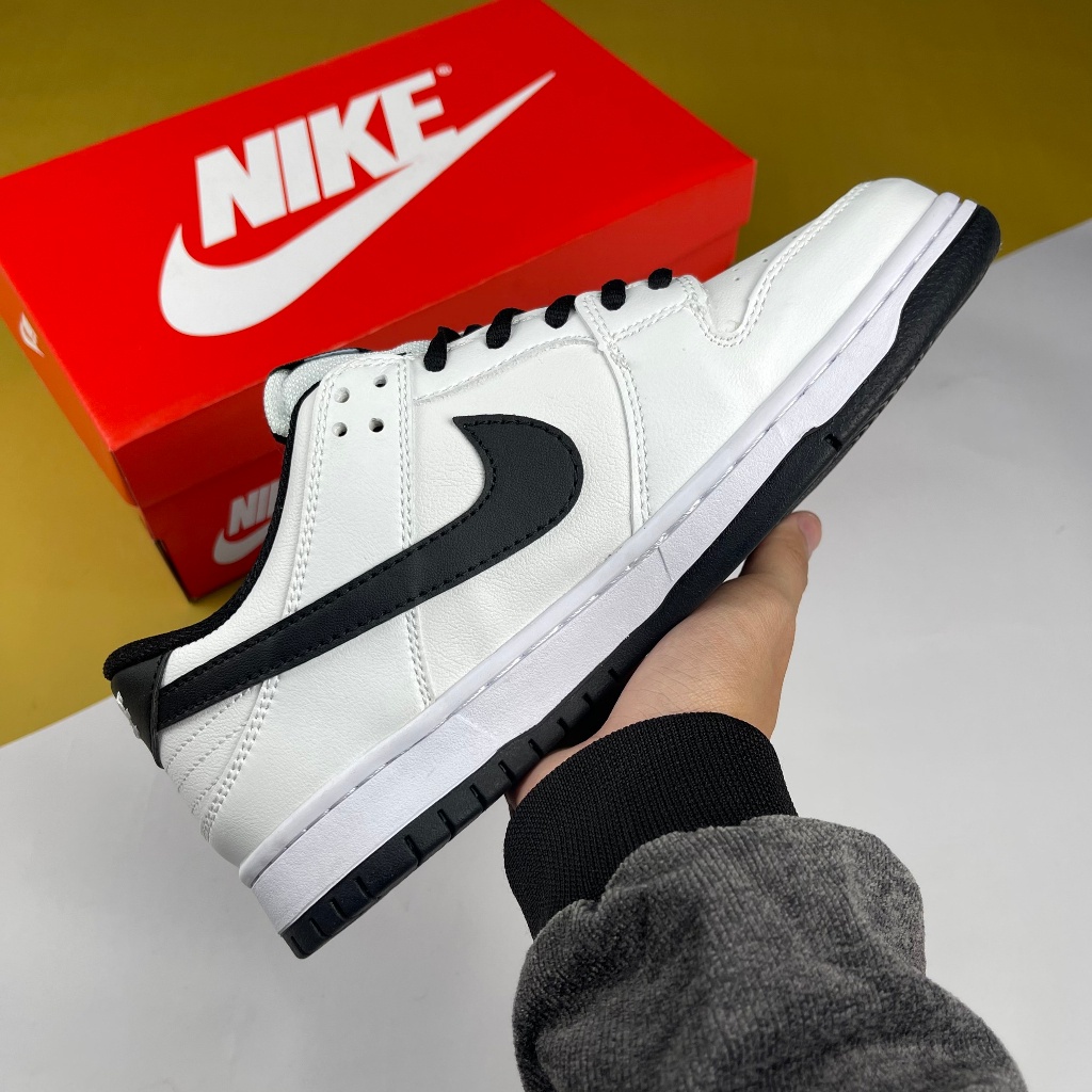 Giày SB Dunk Low White Black, SB Trắng Đen Bản Cao Cấp - Than.Shoes