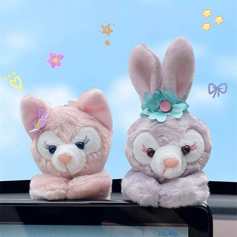 Car Small Ornaments Cute Cartoon Women's Car Screen Decoration Doll Ornaments High-Grade Sense Car Interior Luxury Block Ornament YlSl