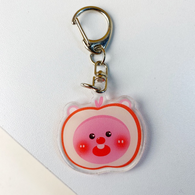 Ruby Móc Khóa Bằng acrylic Dễ Thương Cho Học Sinh