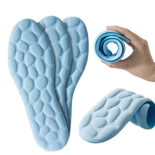 Đế lót giày thể thao bằng cao su non mềm mại thoáng khí cho nam và nữ