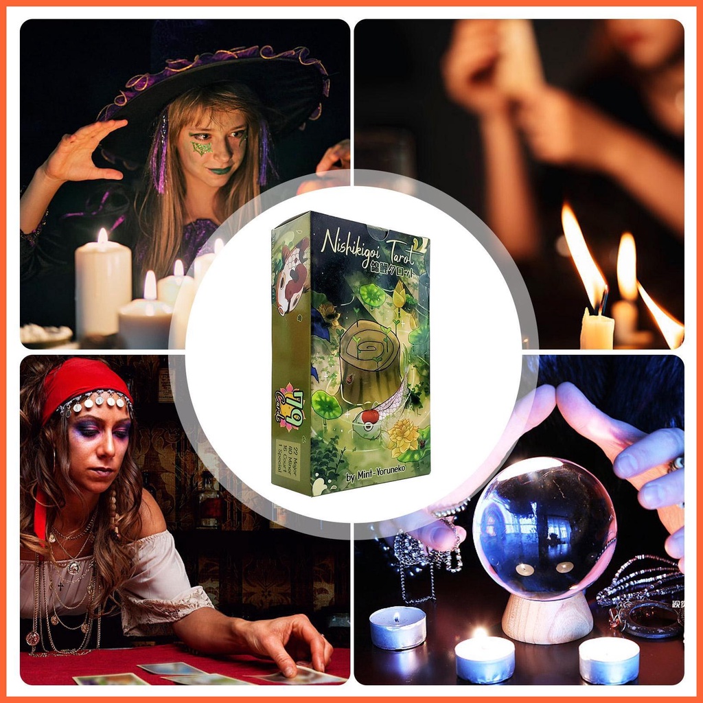 Nishikigoi Bộ Bài tarot Phiên Bản Tiếng Anh