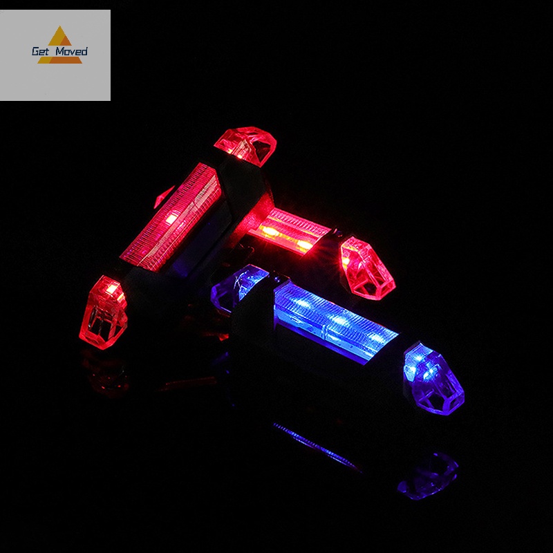 Đèn led Cảnh Báo An Toàn Chống Thấm Nước Sạc usb Cho Xe Đạp Mới