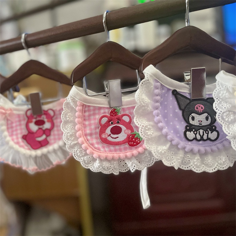 Hoạt Hình Yếm Đeo Cổ Hình Thú Bông Dễ Thương Cho Thú Cưng