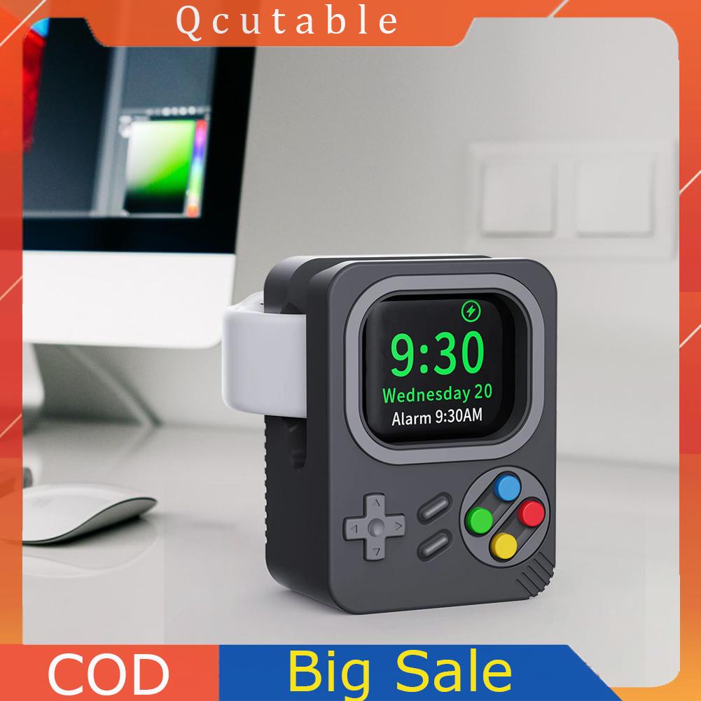 Giá Đỡ Kiêm SạC BằNg Gỗ 3d TiệN DụNg Cho ĐồNg Hồ ap watch series 8 7