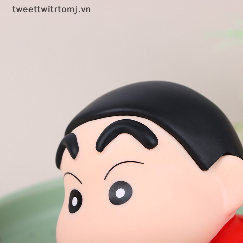 Tomj Mô Hình Đồ Chơi Sưu Tầm shin-chan Bằng pvc Kiểu Cổ Điển Sưu Tầm