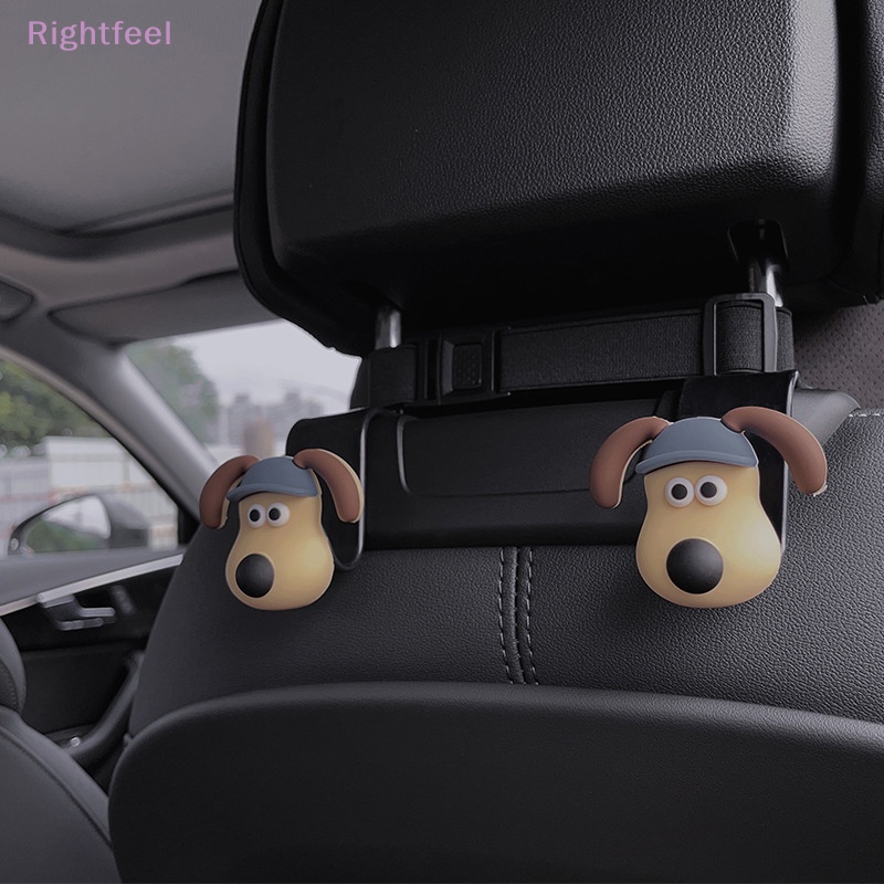 Móc Treo Đồ Gắn Sau Ghế Xe Hơi Hình Chú Chó 3d Ba Chiều Mới