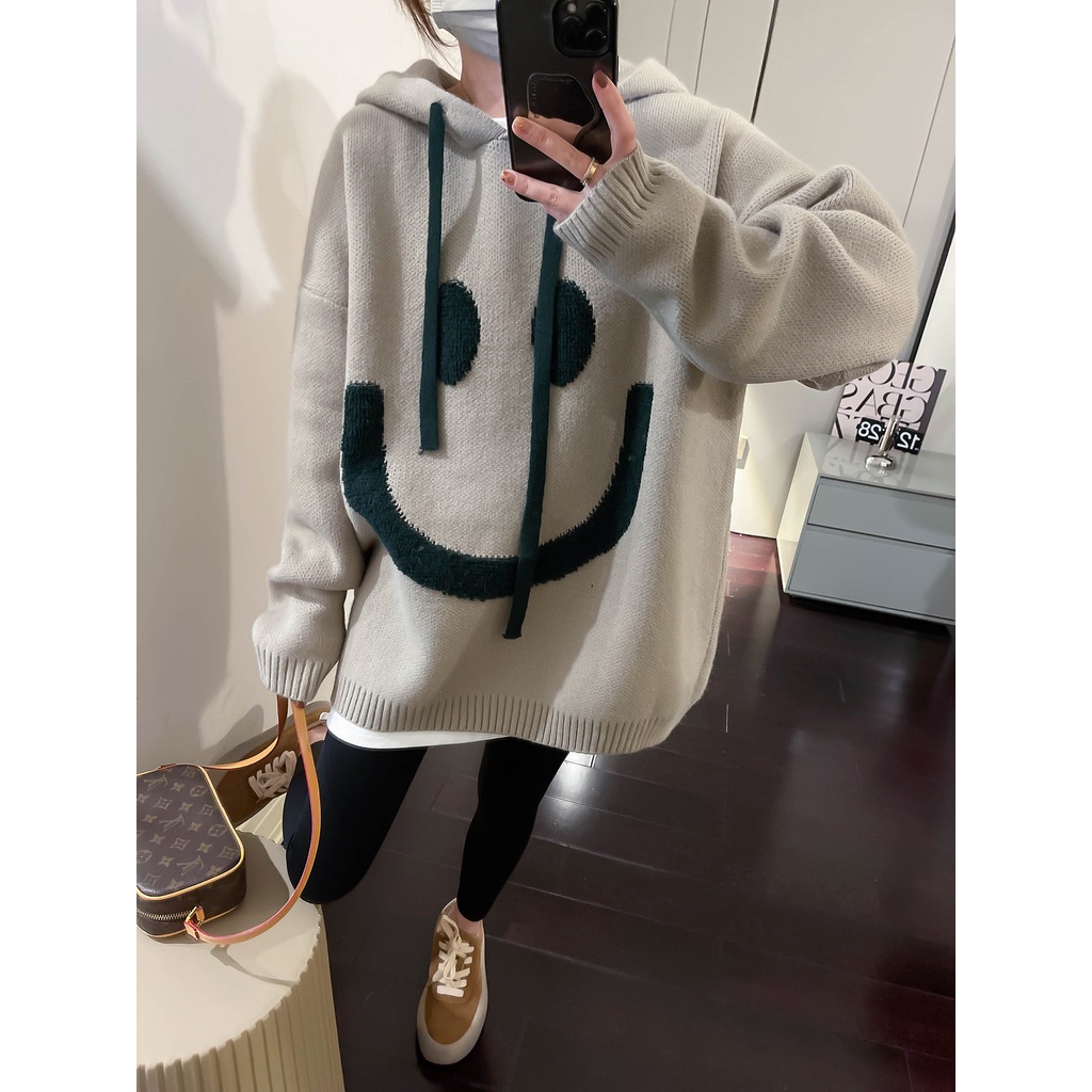 Áo Hoodie Dáng Rộng Thời Trang Phong Cách Hàn Quốc Cho Nữ