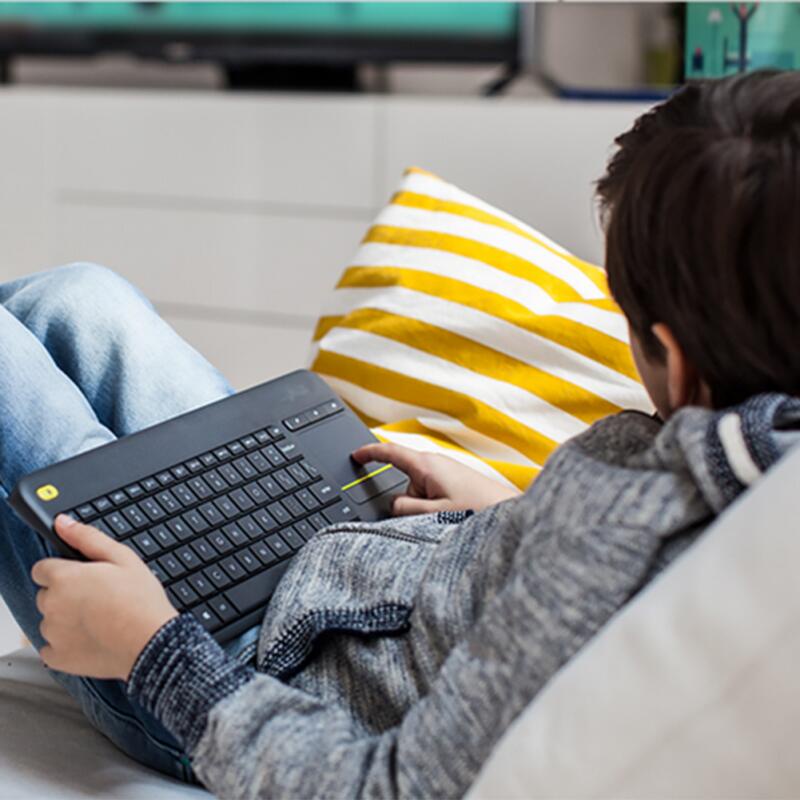 Bàn PhíM k400 plus Không Dây TíCh HợP MàN HìNh CảM ỨNg Hpc 84 PhíM Cho pc / laptop Thông Minh tv