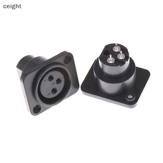 Bộ 2 đầu nối 3 chấu 3-pin xlr female vn