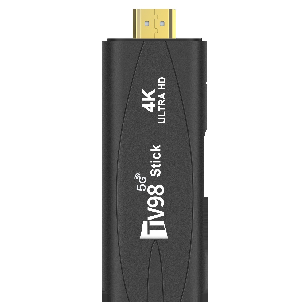 TV98 TV Stick Android12.1 2.4G 5G Dual WiFi Android Smart TV Box 4K 60Fps