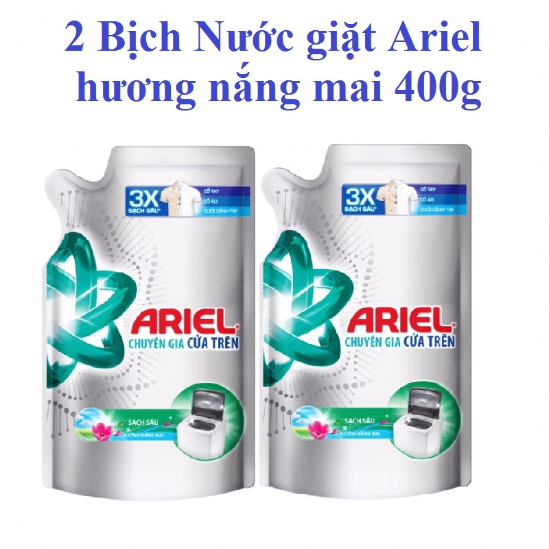 Nước giặt Ariel Sạch Sâu hương Nắng Mai thơm lâu 400g