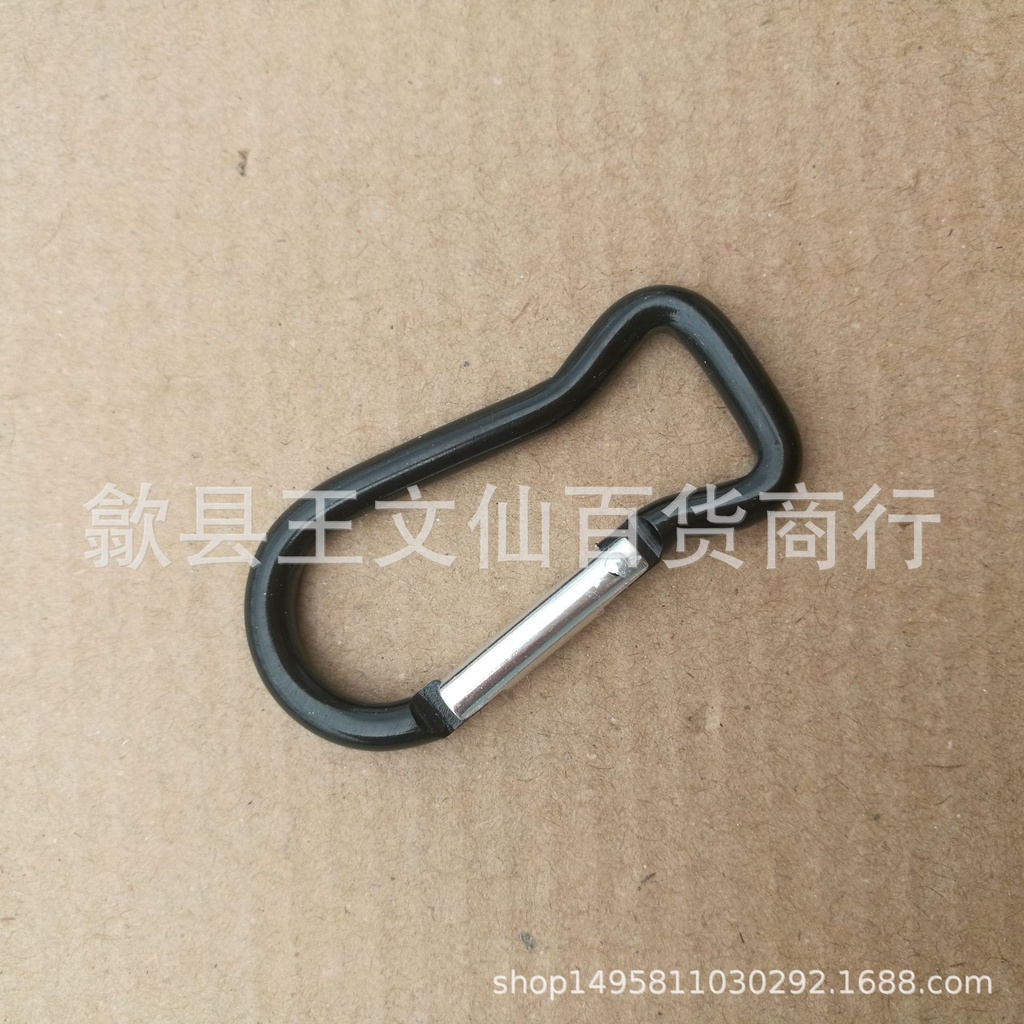 Khóa Leo Núi Hợp Kim Nhôm Hình Cá Siêu Cứng - Hình Đuôi Cá -Leo Núi Khóa Leo Núi Đa Chức Năng
