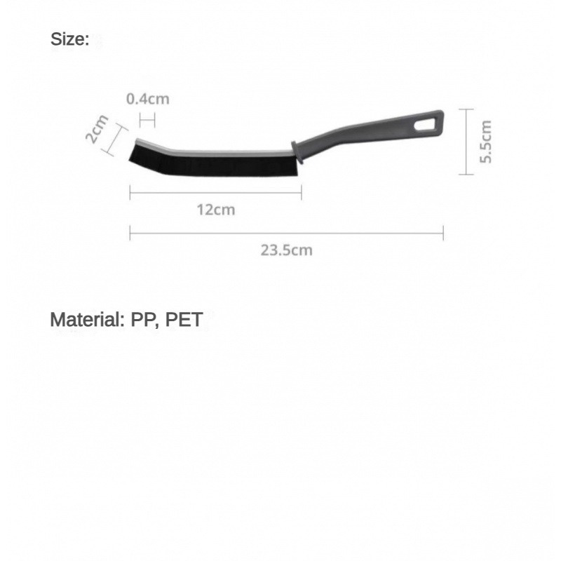 Bàn Chải Chà Rửa Khe Hở Nhà Bếp / Phòng Tắm Đa Năng