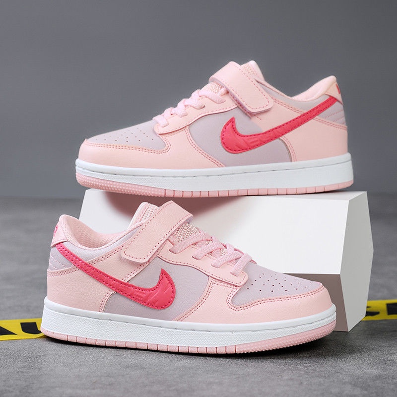 Giày Sneaker Aj Màu Trắng Đen Nhiều Màu Hình Gấu Trúc Mùa Hè Cho Học Sinh Tiểu Học