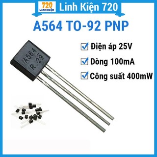 Combo 10 con a564 25v 100ma to-92 transistor thuận pnp