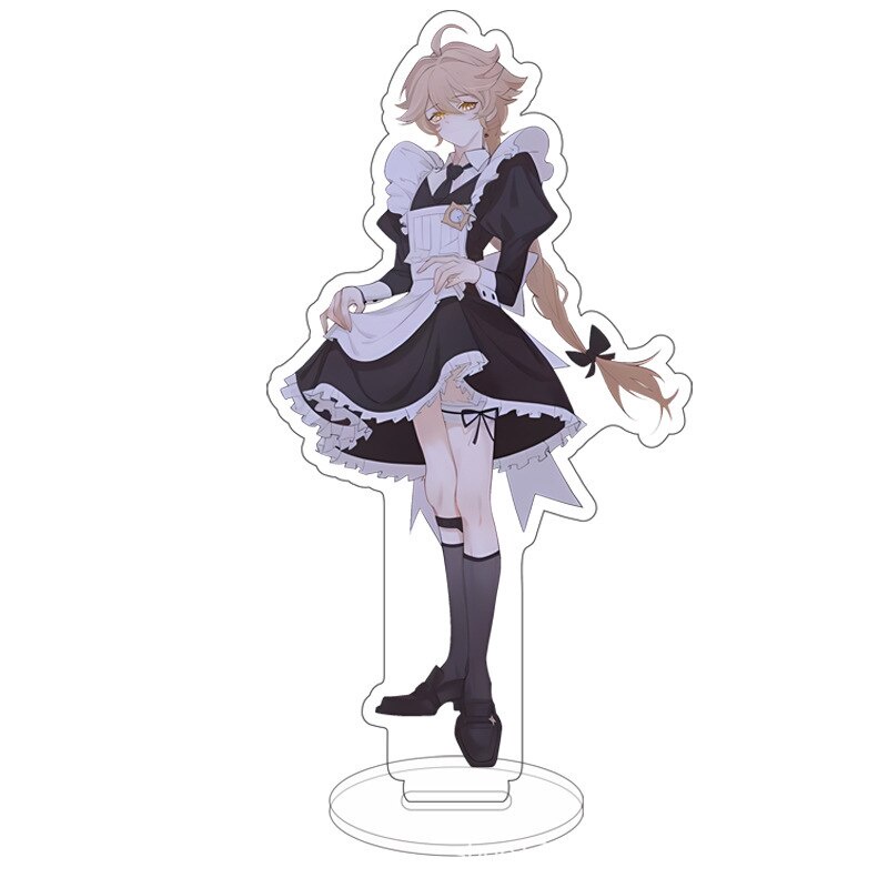 Mô hình Standee Creative Maid Anime Figure Genshin Impact Venti Xiao Scaramouche Cyno Diluc Dainsleif Phụ kiện trang trí