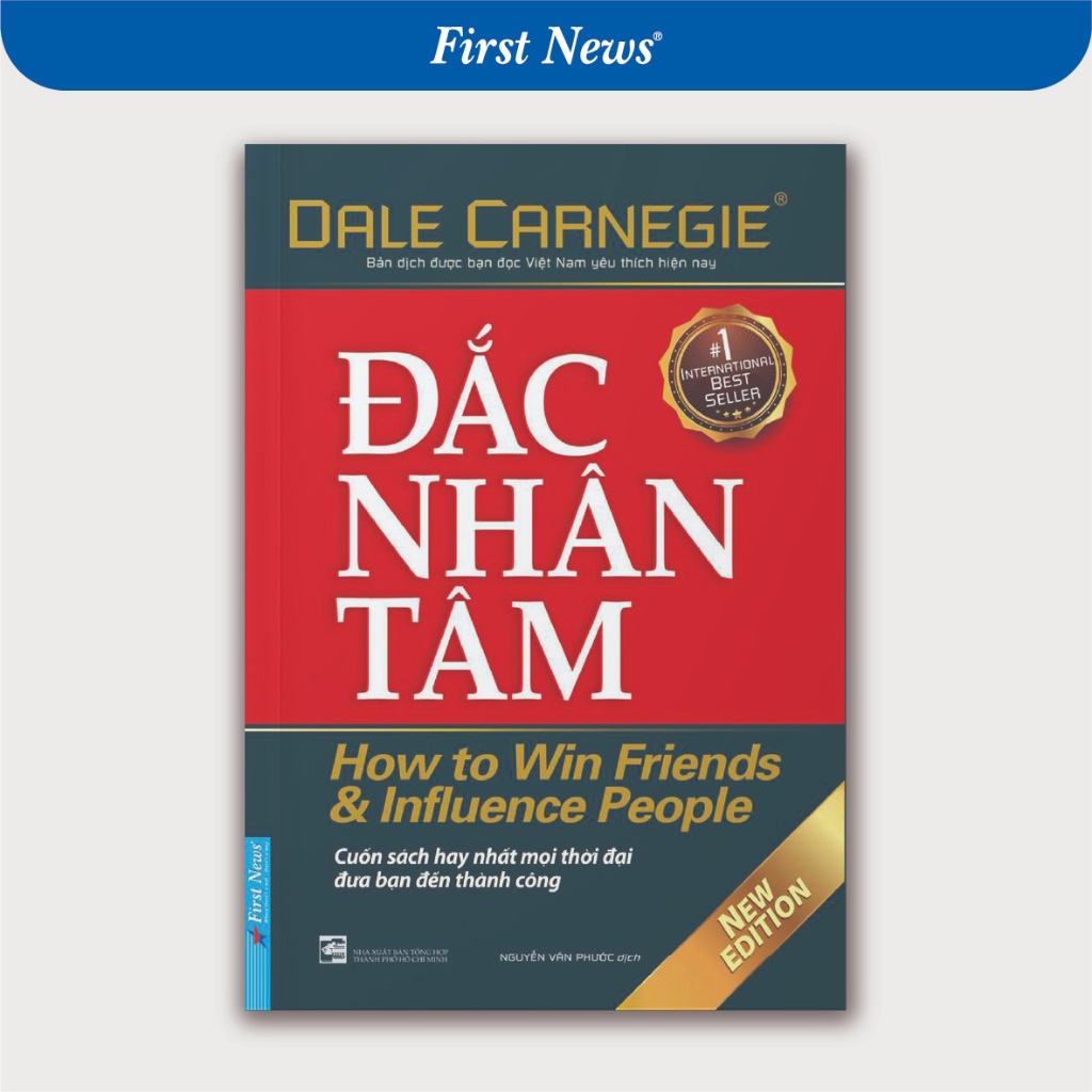 Sách Đắc Nhân Tâm (Bìa Mềm) - First News