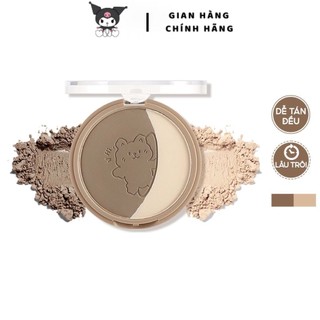  Phấn Tạo Khối Bắt Sáng XIXI 2 Màu Mịn Màng Tạo Hiệu Ứng Tự Nhiên Hài Hòa Dễ Tán Đều Màu 6.8g KUROMI