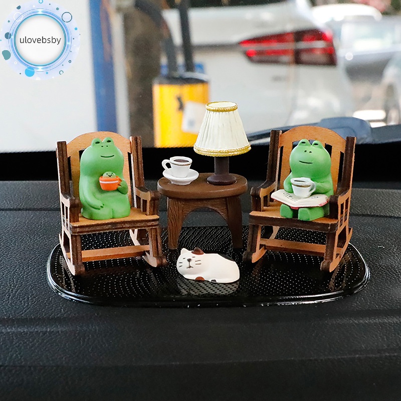 Ulovebsby Phụ Kiện Trang Trí Nội Thất Xe Hơi Hình Động Vật Dễ Thương