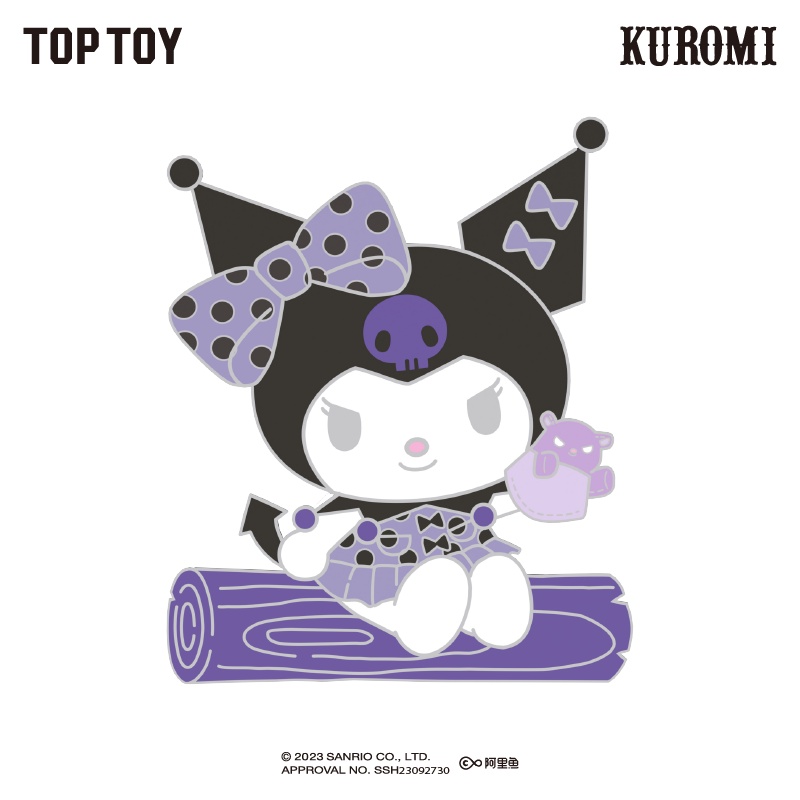 Sanrio kuromi Waswolf kill series Huy Hiệu Siêu Dễ Thương Sáng Tạo Làm Quà Tặng Cho Bé Trai Và Bé Gái